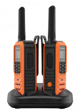 Pack 2 radios Albrecht Tectalk Float 2 PMR446 orange