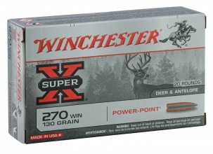 Photo BW2702-01 Munition grande chasse Winchester Cal. 270 win