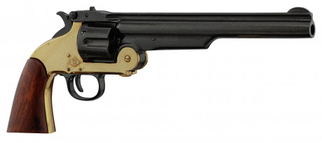 Photo CD1008L-02 Réplique décorative Denix de Revolver Smith & Wesson 1869