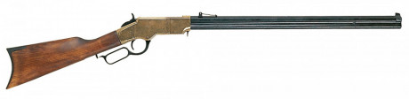 Photo CD1030L-01 Denix Decorative Replica of the 1866 American Lever Rifle
