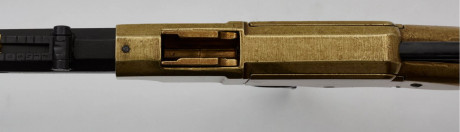 Photo CD1030L-06 Réplique décorative Denix du fusil Henry de la Guerre de Sécession.