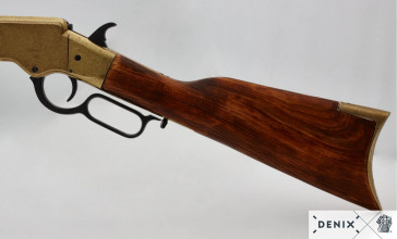Photo CD1030L-07 Denix Decorative Replica of the 1866 American Lever Rifle