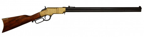 Photo CD1030L-08 Denix Decorative Replica of the 1866 American Lever Rifle