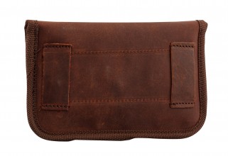 Photo CU1135-2 Pochette croupon cuir - Country Sellerie