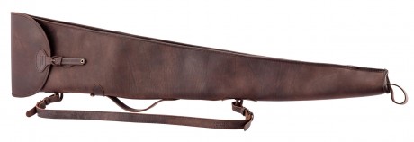 Leather sheath with fur lining