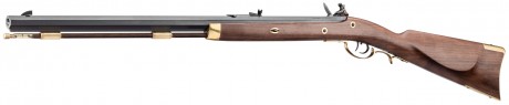 Photo DPS655-3 Traditional Hawken Target carbine with flint. .50 or .54