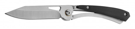 Photo LC3745-02 Couteau pliant à ouverture à pivot avec manche noir