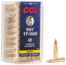 CCI .17 HMR TNT Green 16 grain cartridges