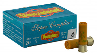 Cartridges Vouzelaud - Super Complice 70 - Cal. 20/70