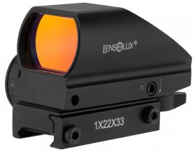 Lensolux red dot 1 x 22 x 33 multi-reticle