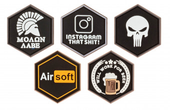 Photo PAT0092-V Pack of 10 random patches