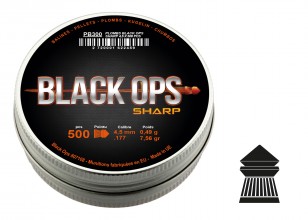 Boîte de 500 plombs Black Ops Sharp à tête ...