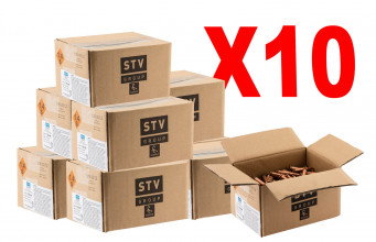 PACK 10 boxes of 500 Ammunition STV Scorpio 7.62 ...