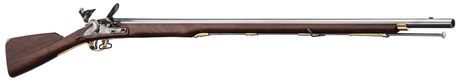 Brown Bess flintlock steel rifle .75