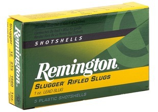 Cartouche Remington à balle slug - Cal. 12/70