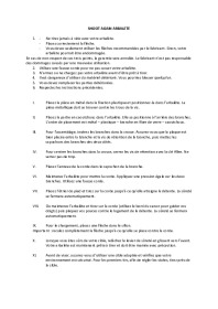 Notice ARBALETE AJ121