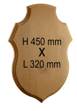 Photo A50269-V.jpg Country Écusson chêne cerf 450 x 320 mm