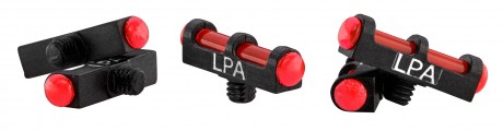 Red optical fiber frontsight LPA