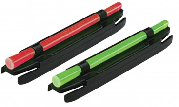 Photo A5051182-V Magnetic Handlebar 1 Fiber Strip 5.7 to 8.2 mm Red or Green - Hi-Viz