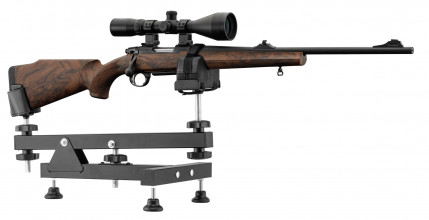 Easel for long weapons