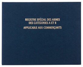 Registre des armes catégories A et B