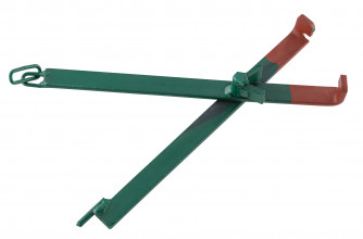 Curved key for X traps of 13x13 cm