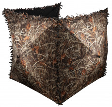 3-sided camouflage hut for 2 people