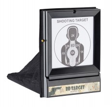 Photo A54121-2 Airsoft mesh target with metal toggle