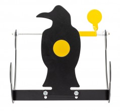 Cible mobile sur pivot corbeau Cal 4.5 mm