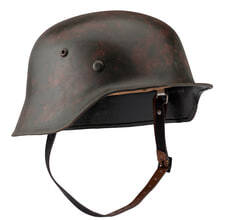 Reproduction used M42 German Helmet