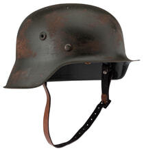 Reproduction used M35 German Helmet