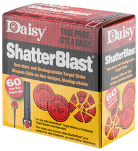 Package of 60 targets clay trays