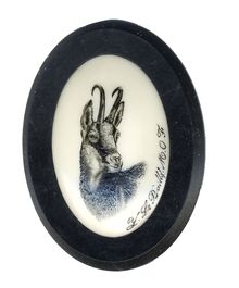 Calotte chamois ivoire ou argent