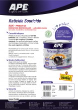 Photo A5673006-F APE rat poison in bulk - Box of 10 kg
