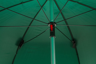 Photo A57005-02.jpg Parapluie orientable vert Ø2,20 mètres