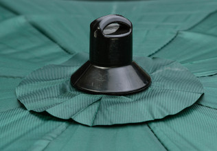 Photo A57005-06.jpg Parapluie orientable vert Ø2,20 mètres