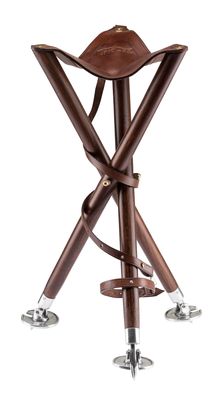 Wood folding tripod