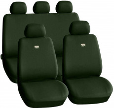 Complete set of wild boar car seat covers