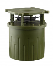 Automatic 6-volt electric feeder, projection 8 to 12 m