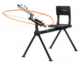 Lanceur de plateaux Ball-trap avec siège