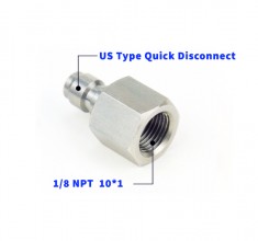 Photo A60009-1 HPA / PCP 1/8 NPT US type adapter