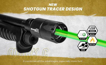 Photo A60019-7 Quark C tracer silencer for ACETECH airsoft shotgun