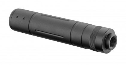 Photo A60204-2 Universal silencer 14mm black 150mm