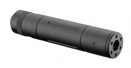 Photo A60204 Universal silencer 14mm black 150mm