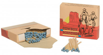 Box of 100 cowboy matches