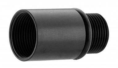 Silencer adapter 14mm- to 16mm+