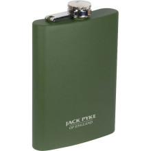 Jack Pyke 250ml Green Stainless Steel Flask