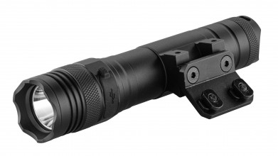 Photo A61241-03.jpg Skywoods Tactical Orghini L70192 Tactical Flashlight - 1250 Lumens with M-Lock Rail Mount
