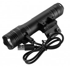 Photo A61241-04.jpg Skywoods Tactical Orghini L70192 Tactical Flashlight - 1250 Lumens with M-Lock Rail Mount