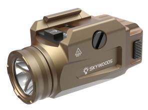 Skywoods PL520 Tan Tactical Flashlight